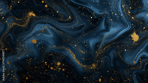 Magic starry night pattern background