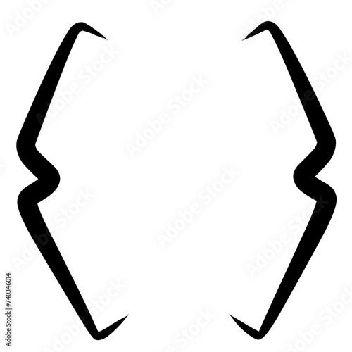 hand drawn bracket