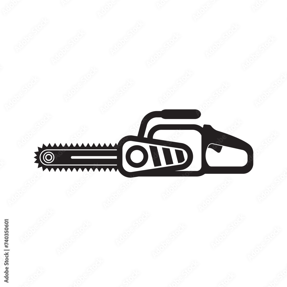Wood saw machine icon, vector illustration template design Wood saw machine icon, vector illustration template design