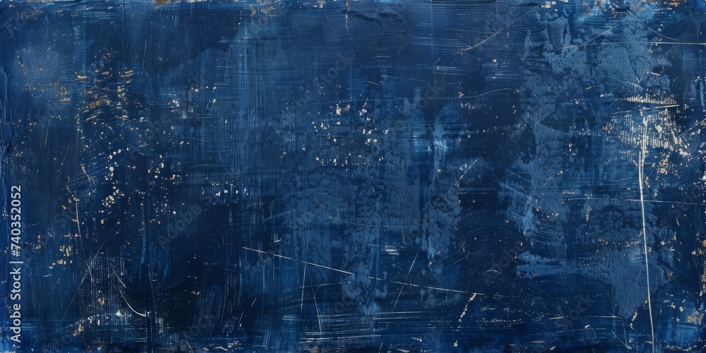 blue background with scratches and marks, in navy and blue colors, generative AI blue background with scratches and marks, in navy and blue colors, generative AI