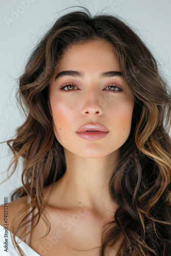 Portrait of a beautiful wom...