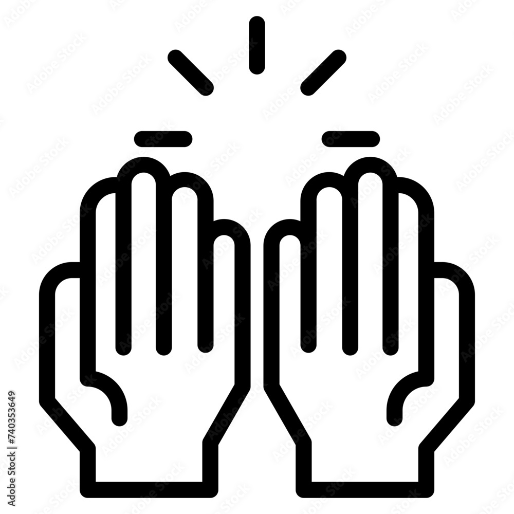 Pray icon isolated on white background. Pray icon in trendy design style. Pray vector icon modern and simple symbol for web site, mobile app, UI. Pray icon vector illustration. Pray icon isolated on white background. Pray icon in trendy design style. Pray vector icon modern and simple symbol for web site, mobile app, UI. Pray icon vector illustration.