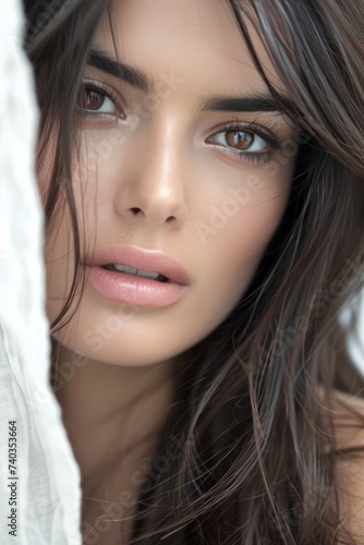 Portrait of a beautiful wom...
