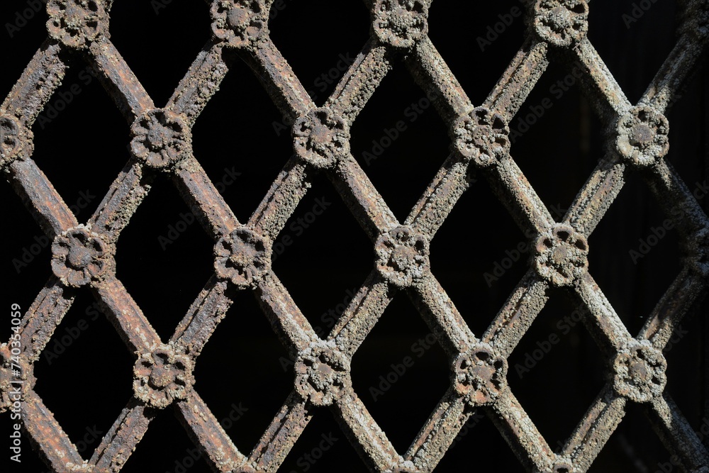 old weathered wrought metal ornaments old weathered wrought metal ornaments