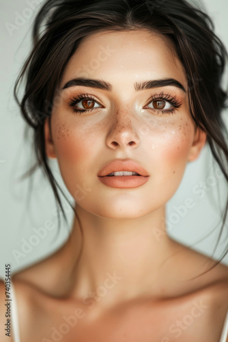 Portrait of a beautiful wom...