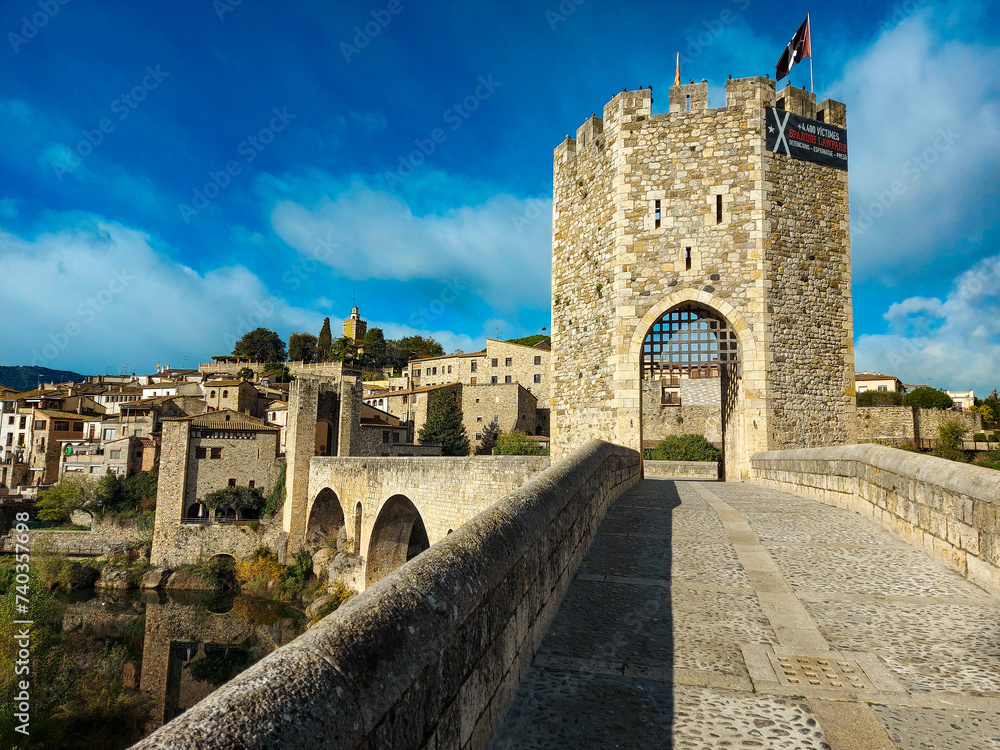 Obraz premium Puente medieval 
