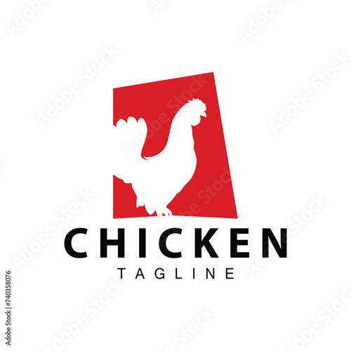 Chicken logo farm animal livestock chicken farm design fried chicken restaurant