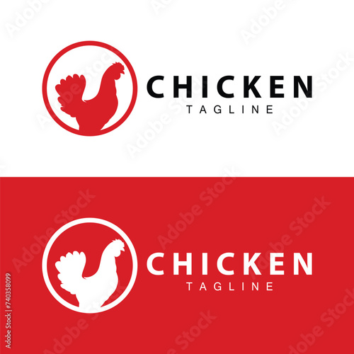 Chicken logo farm animal livestock chicken farm design fried chicken restaurant
