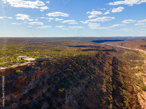 Kalbarri Majesty: Aerial Wonders of Western Australia's National Park photo