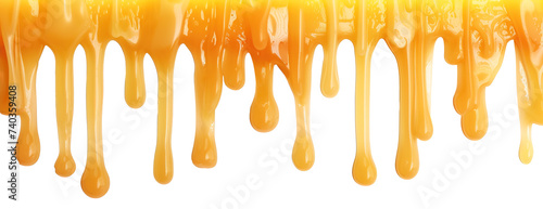 Candle wax dripping over isolated transparent background
