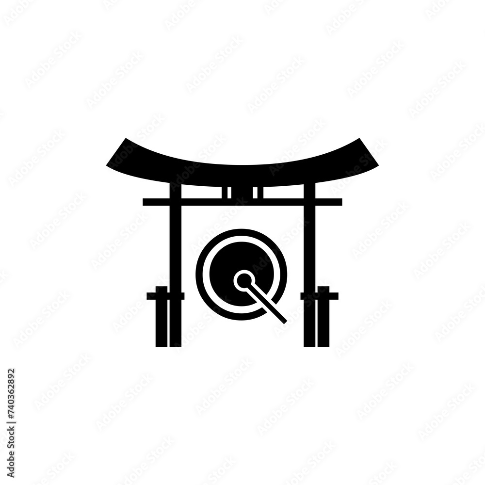 Chinese icon. Chinese culture icon Chinese icon. Chinese culture icon