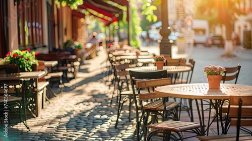 Outdoor Cafe Terrace © RAMBYUL