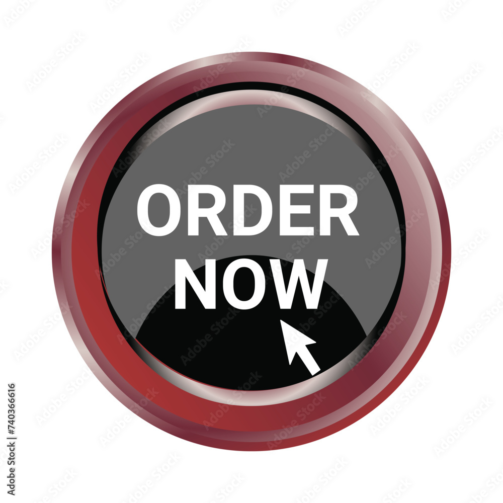 order now button for web design, online shopping web banners . Order now icon, order now promotion. Vector illustration order now button for web design, online shopping web banners . Order now icon, order now promotion. Vector illustration