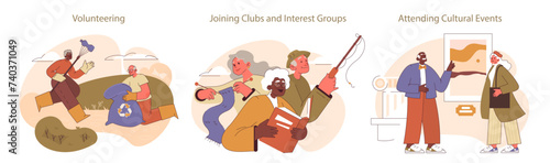 Retirees' Activities set.