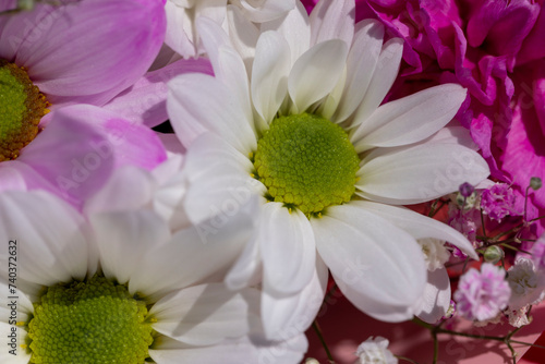 a beautiful bouquet combined with different flowers