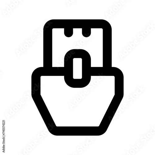 ethernet line icon