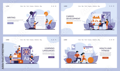 Creative writing, career progression, language proficiency, health and exercise