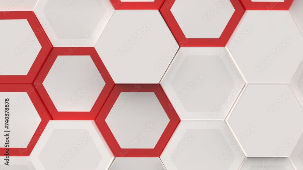 Wallpaper 4k animation random hexagon motion background Wallpaper 4k animation random hexagon motion background