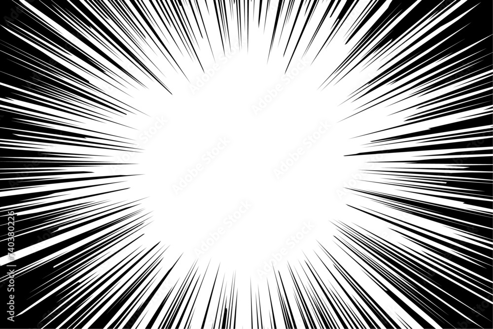 放射状の吹き出し、漫画風のフキダシ、ウニフラッシュのベクターイラスト 放射状の吹き出し、漫画風のフキダシ、ウニフラッシュのベクターイラスト