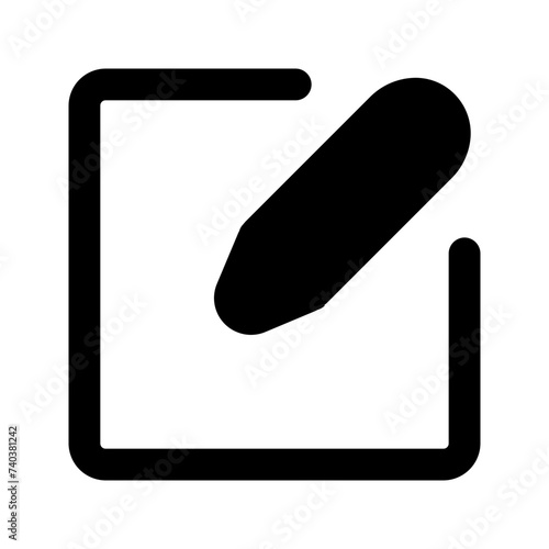 edit glyph icon