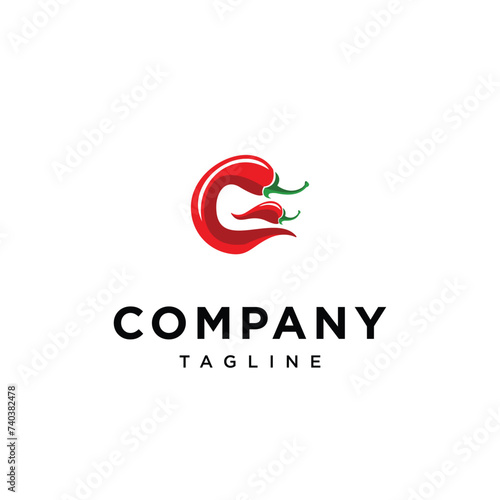 Letter G Chilli Spicy logo icon vector template.eps
