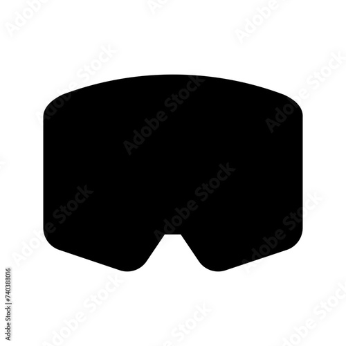 goggles glyph icon