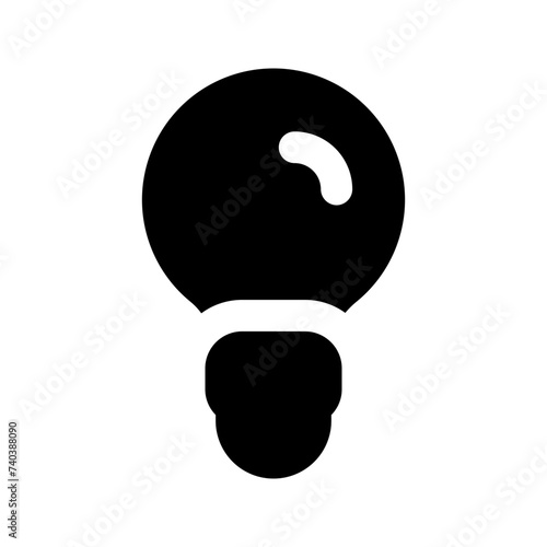 idea glyph icon