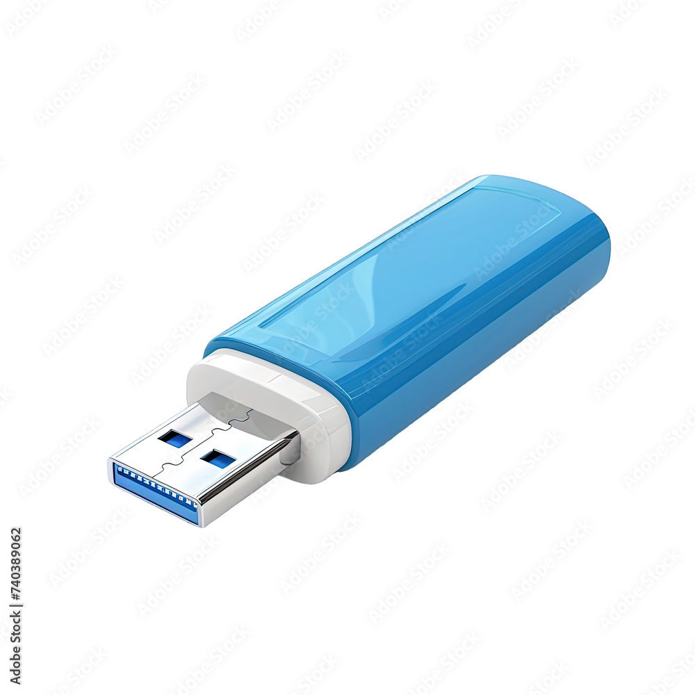 USB Flash Drive Isolated USB Flash Drive Isolated