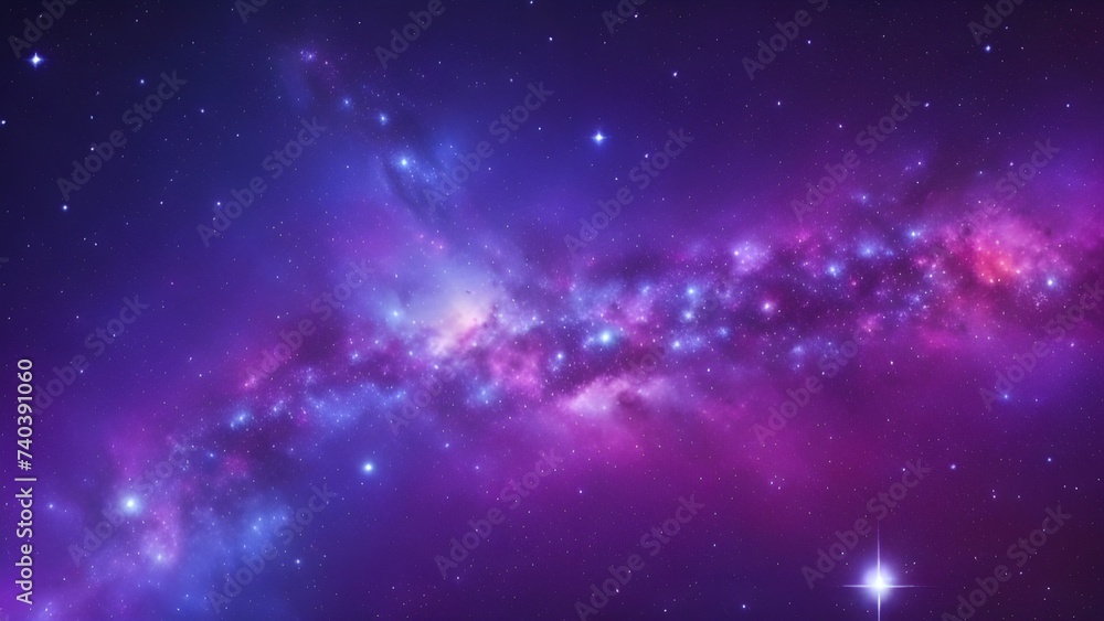 Galaxy dark black blue background Nebula and galaxies in space. Abstract cosmos purple pink pastel background. Night Sky and Deep Space.