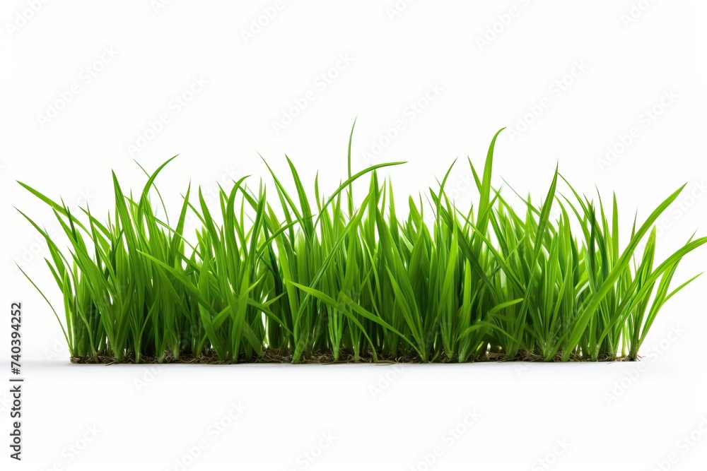 Fresh juicy grass isolated on white background Fresh juicy grass isolated on white background