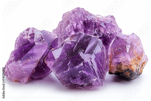 Crystals of Amethyst - stone of peace, symbol of spiritual growth, intuition. Esoteric, spiritual, mystical 