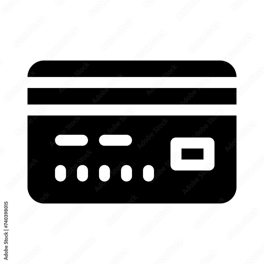 credit card glyph icon credit card glyph icon