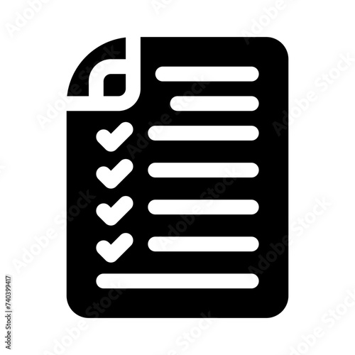 requirement glyph icon