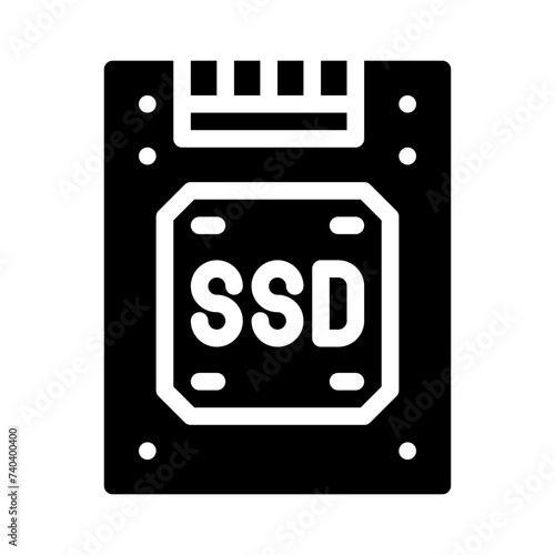 ssd glyph icon