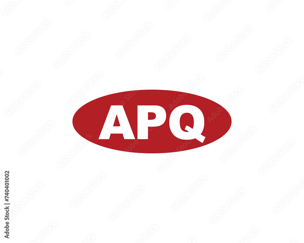 APQ logo design vector template APQ logo design vector template