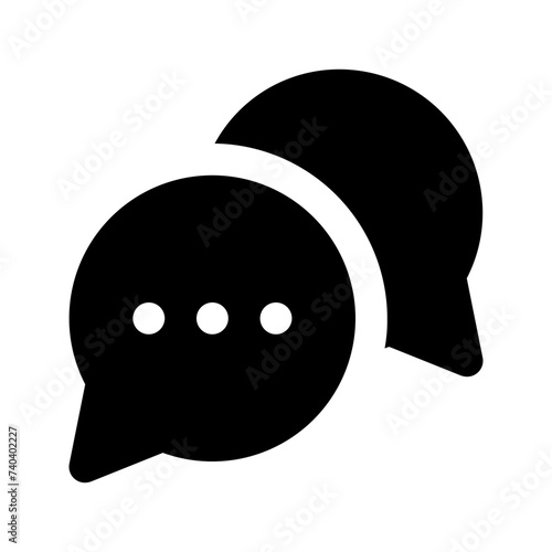 communications glyph icon
