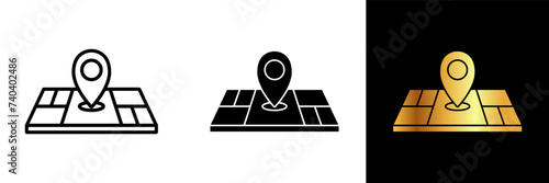 The Land icon embodies the fundamental concept of earth, terrain, and property. 