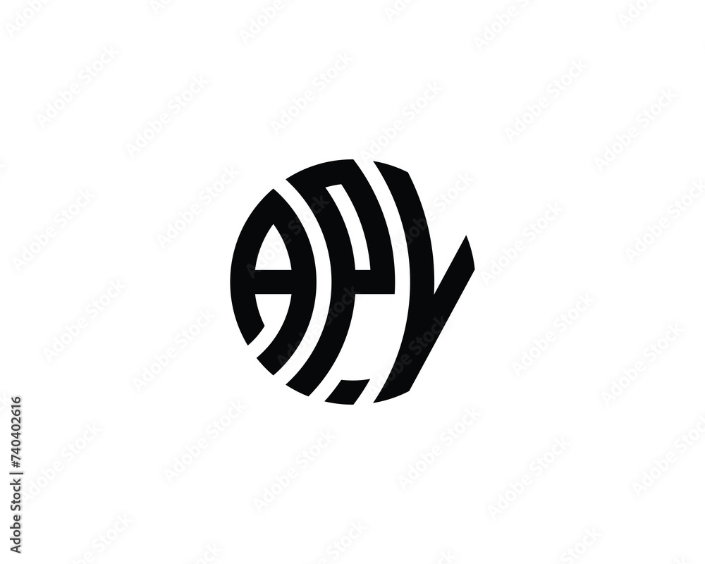 APV Logo design vector template APV Logo design vector template