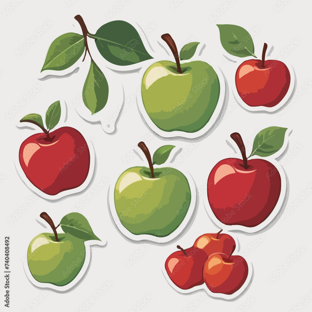 red apple illustration red apple illustration