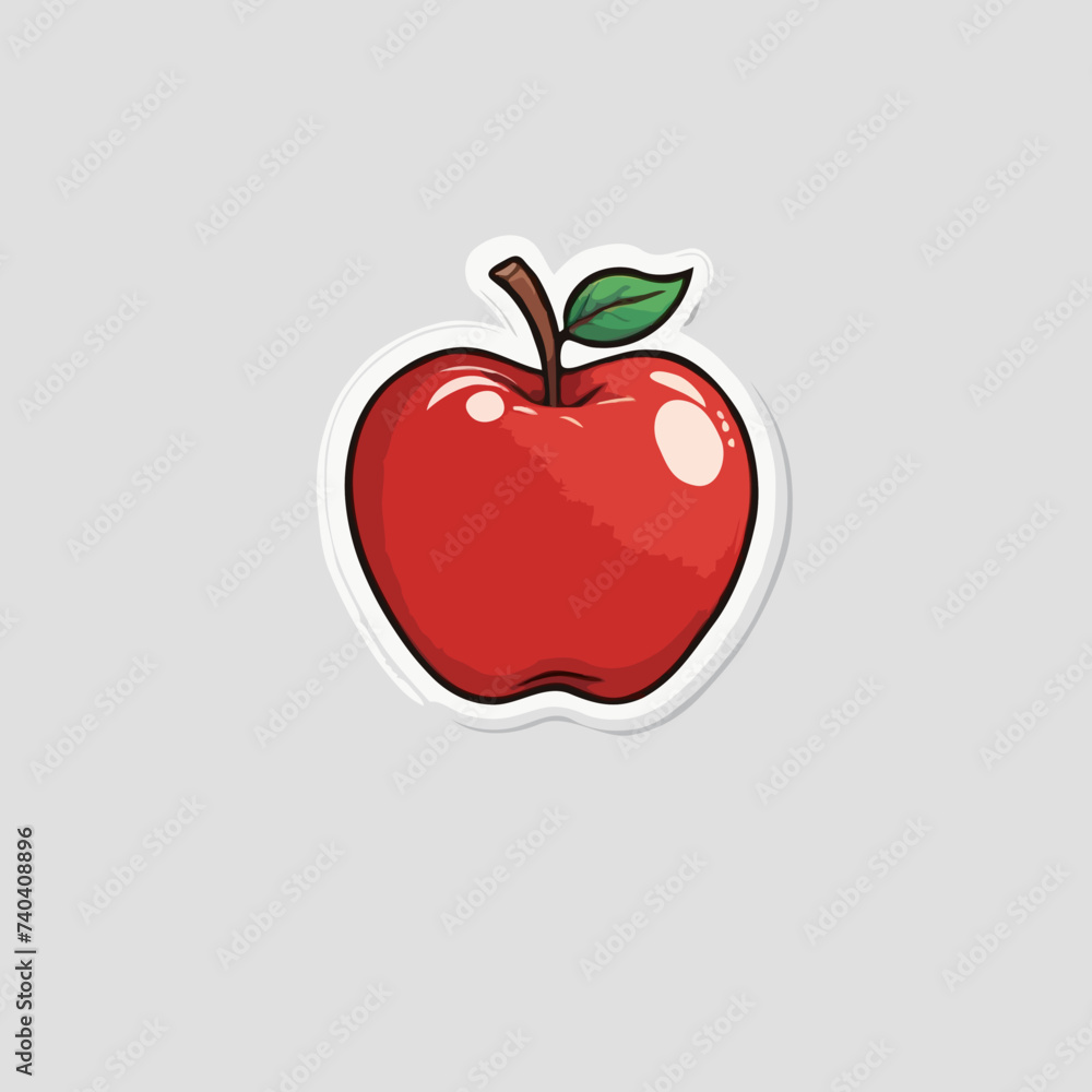 red apple illustration red apple illustration