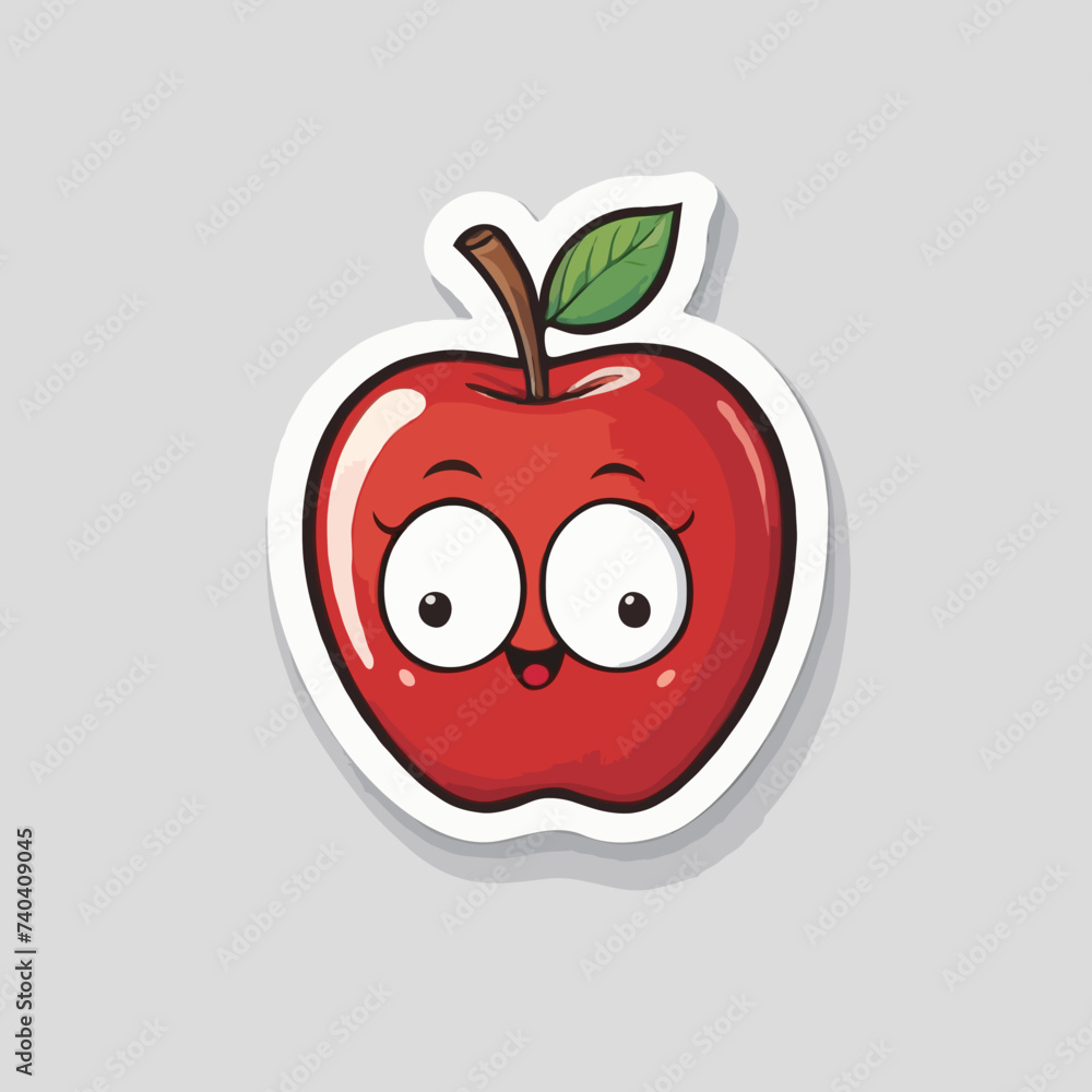 red apple illustration red apple illustration
