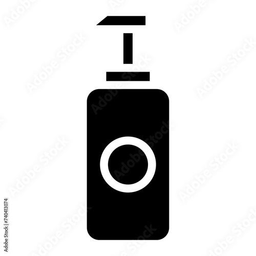 Soap glyph icon