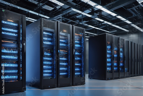 Modern advanced technology data center server