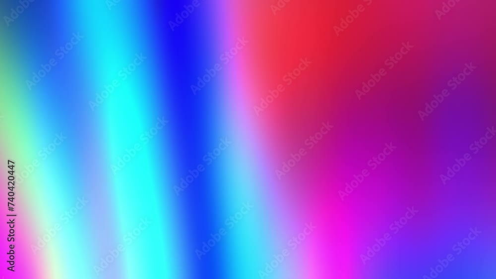 gradient animation. multicolored motion gradient lights background. Blur in motion. smooth color transition. holographic iridescent. colors vary with position. Abstract light animation red blue yellow gradient animation. multicolored motion gradient lights background. Blur in motion. smooth color transition. holographic iridescent. colors vary with position. Abstract light animation red blue yellow