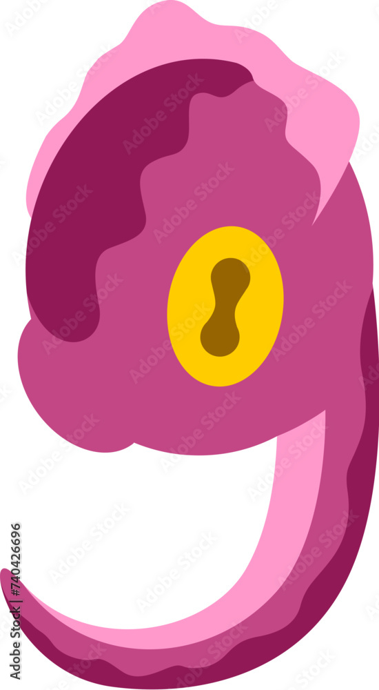 Squid Letter Alphabet Vector J Squid Letter Alphabet Vector J