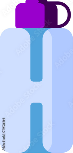 Tumbler Letter Alphabet Vector H