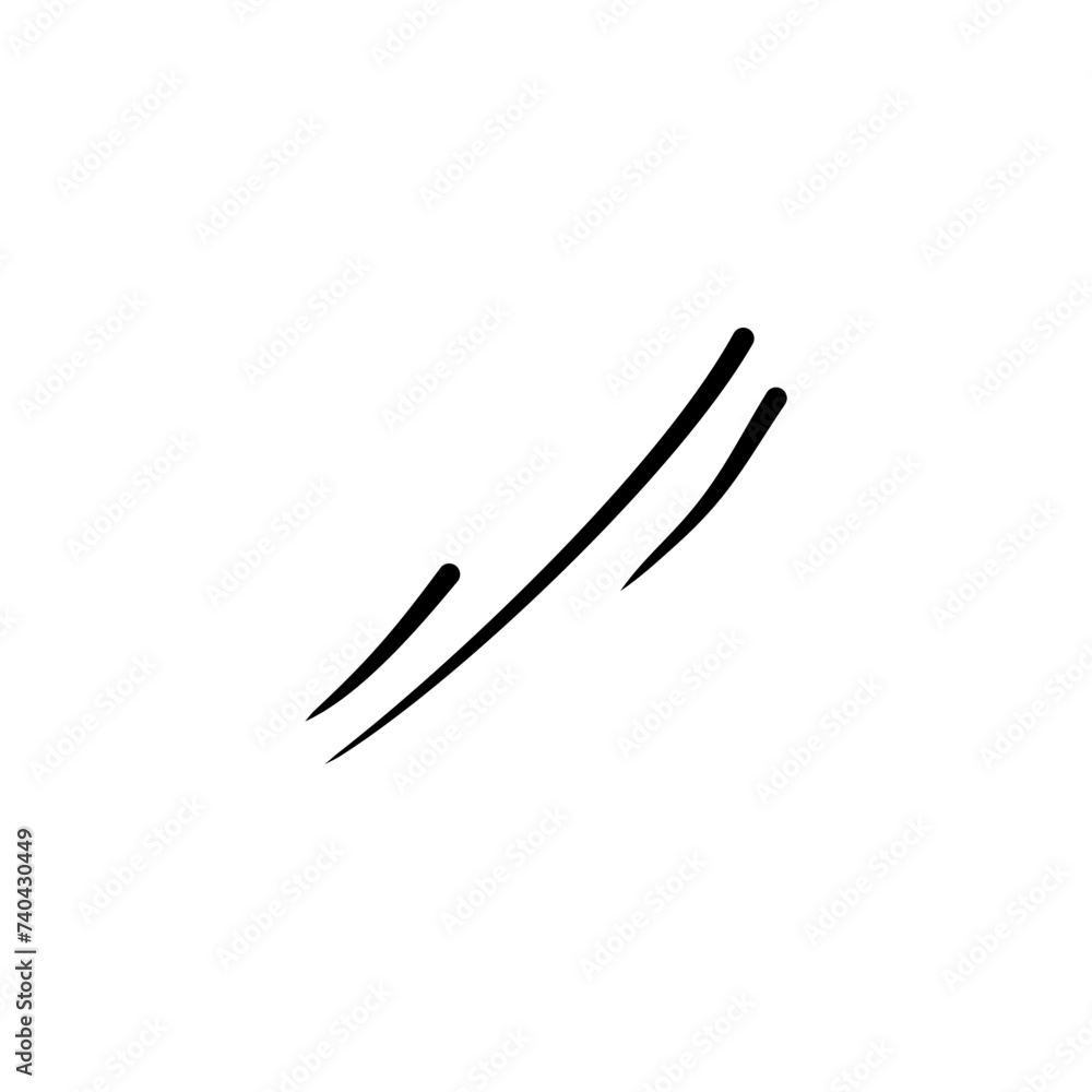 Emphasis Line Accent Decorative Element Emphasis Line Accent Decorative Element