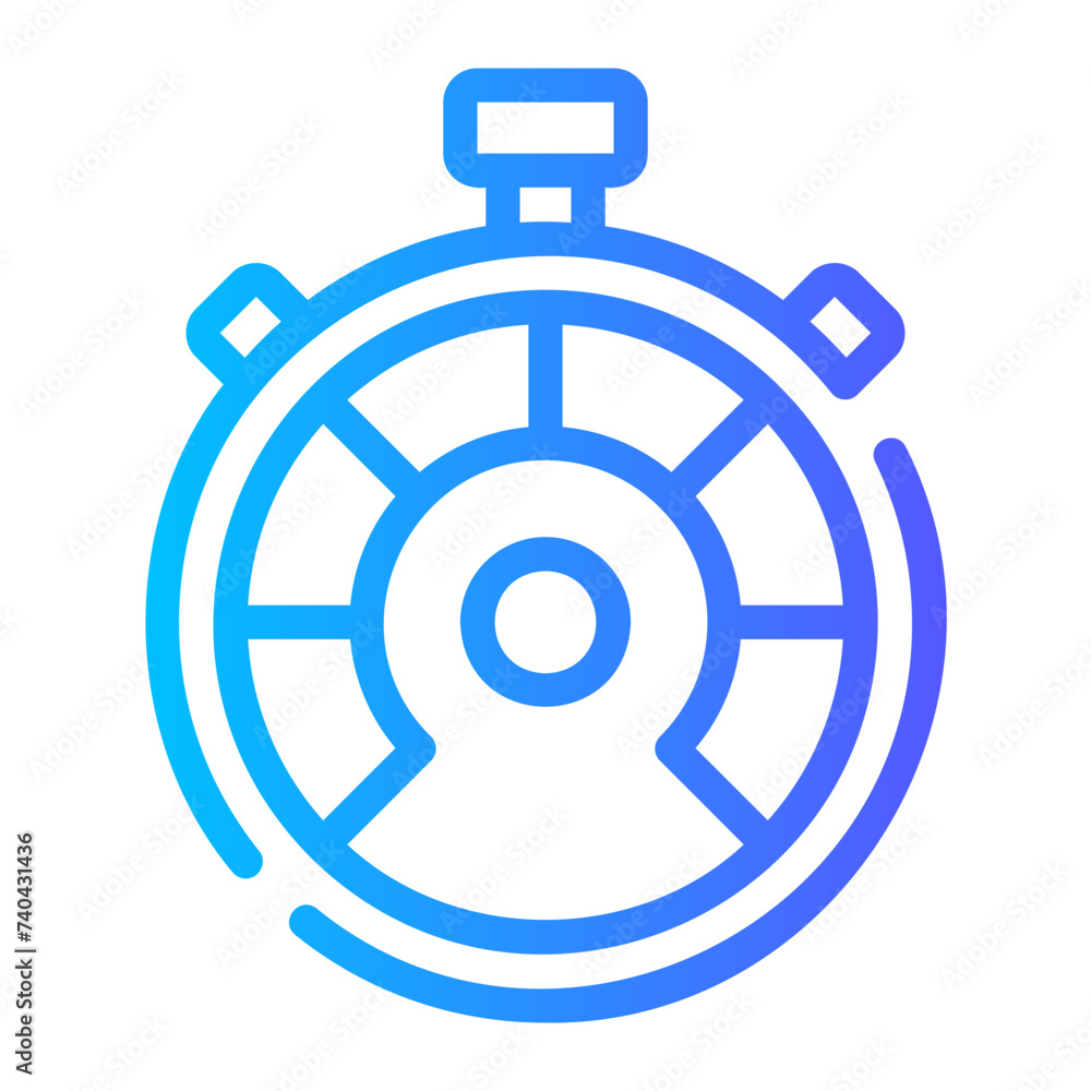 productivity gradient icon productivity gradient icon