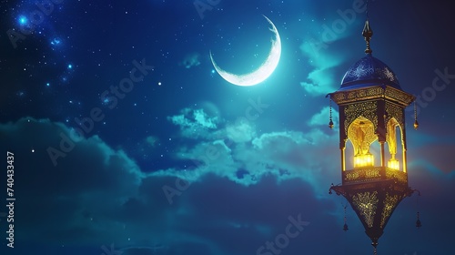 Awesome Concept of Ramadan Kareem: Space for