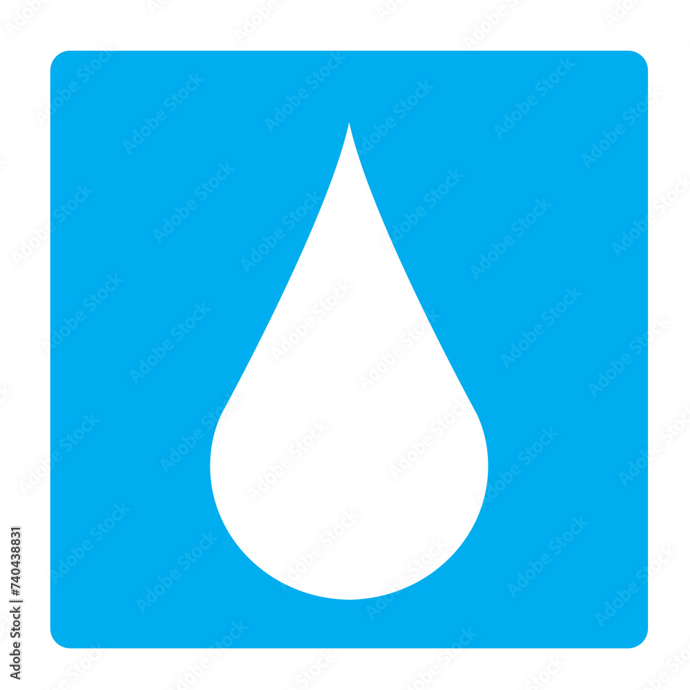 water drop vector illustration isolated on white background. classic diseign water drop vector illustration isolated on white background. classic diseign
